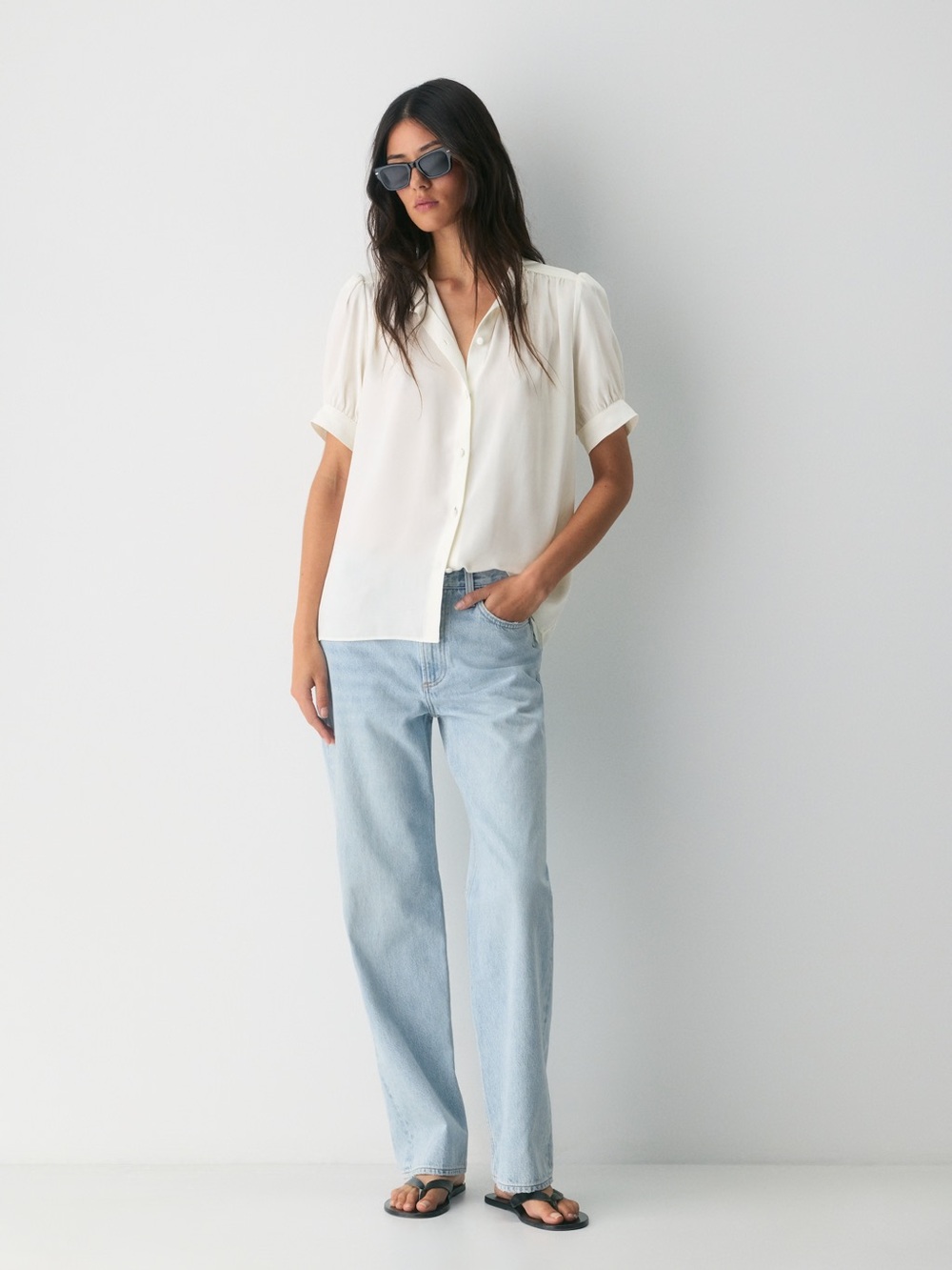 Delphine Shortsleeve Blouse